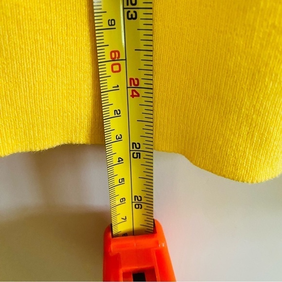 Land's End L/S Botton Up Cotton Blend Cardigan Butter Yellow Size SMALL (6-8) - Picture 4 of 8